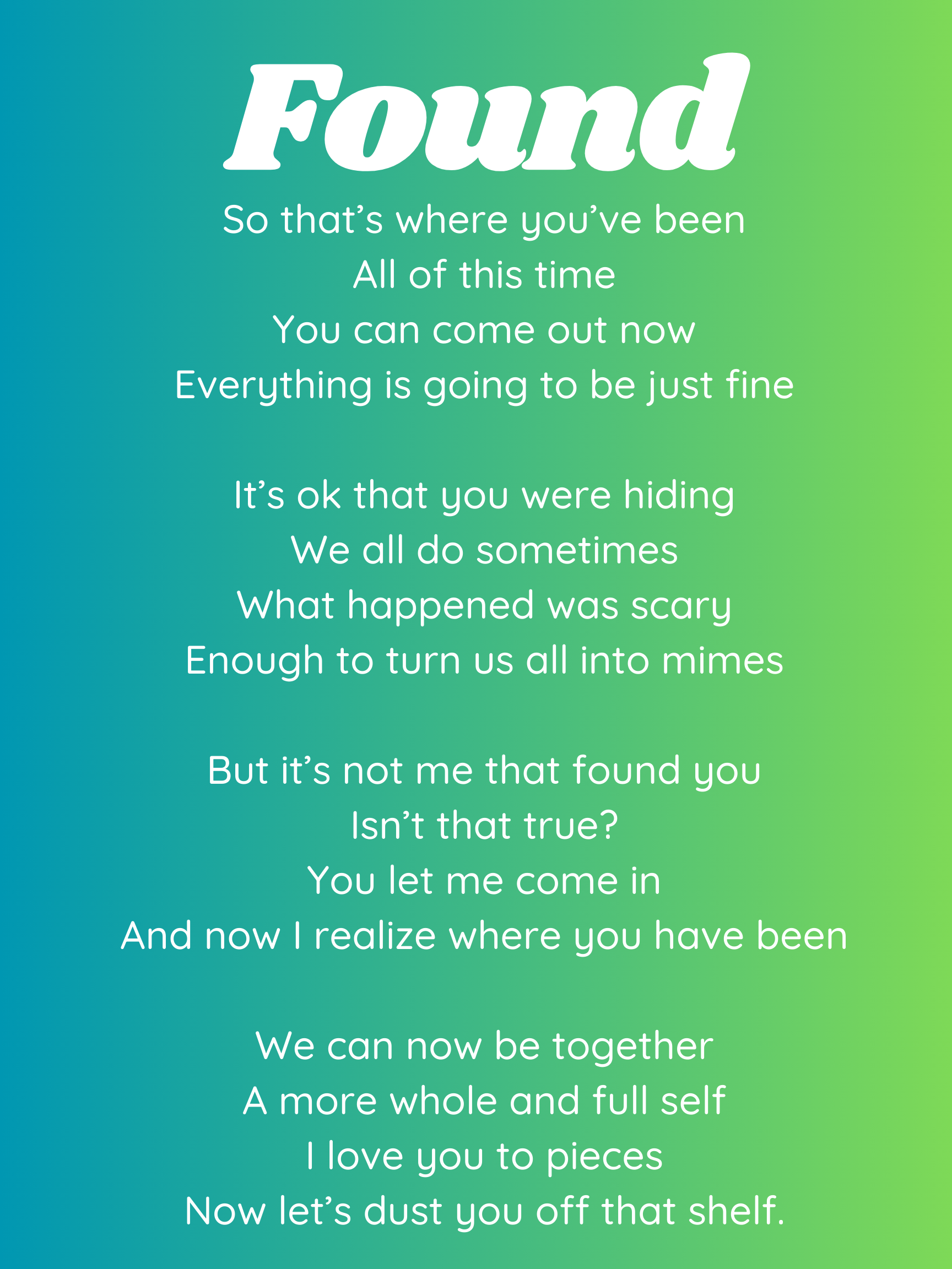 Found — poem